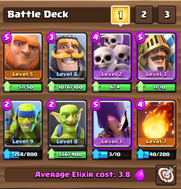 Clash Royale decks to win in Arena 1, 2 & 3