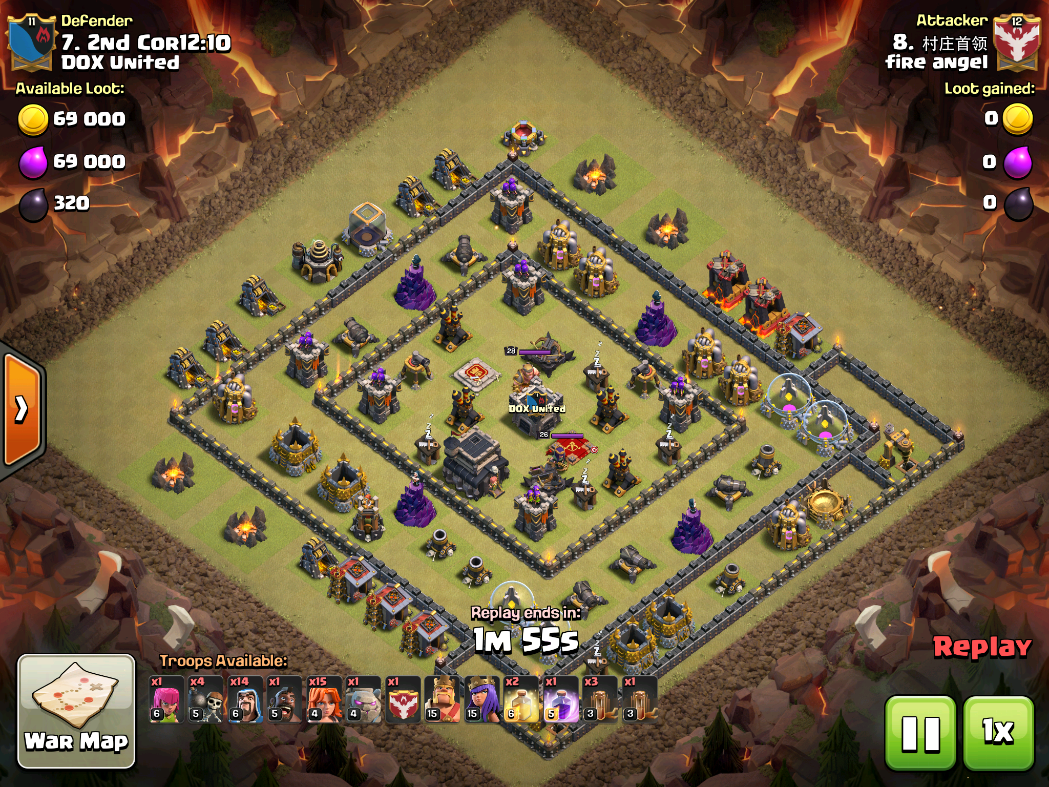 clash of clans attack strategies town hall 8