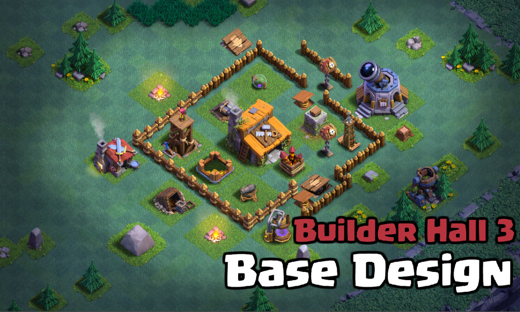 Builder Hall 3 BH3 Base Design Layouts Clash of Clans.