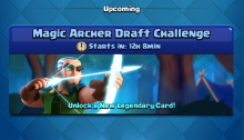 Magic Archer Draft Challenge Clash Royale
