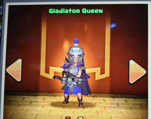 Gladiator Queen Skin Clash of Clans 
